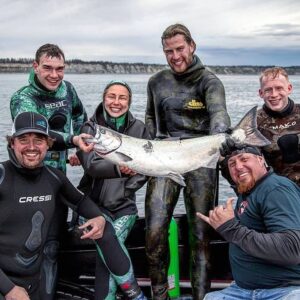 Spearfishing King Salmon