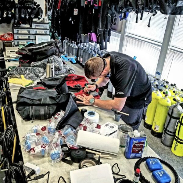 Drysuit Repair DiveAlaska