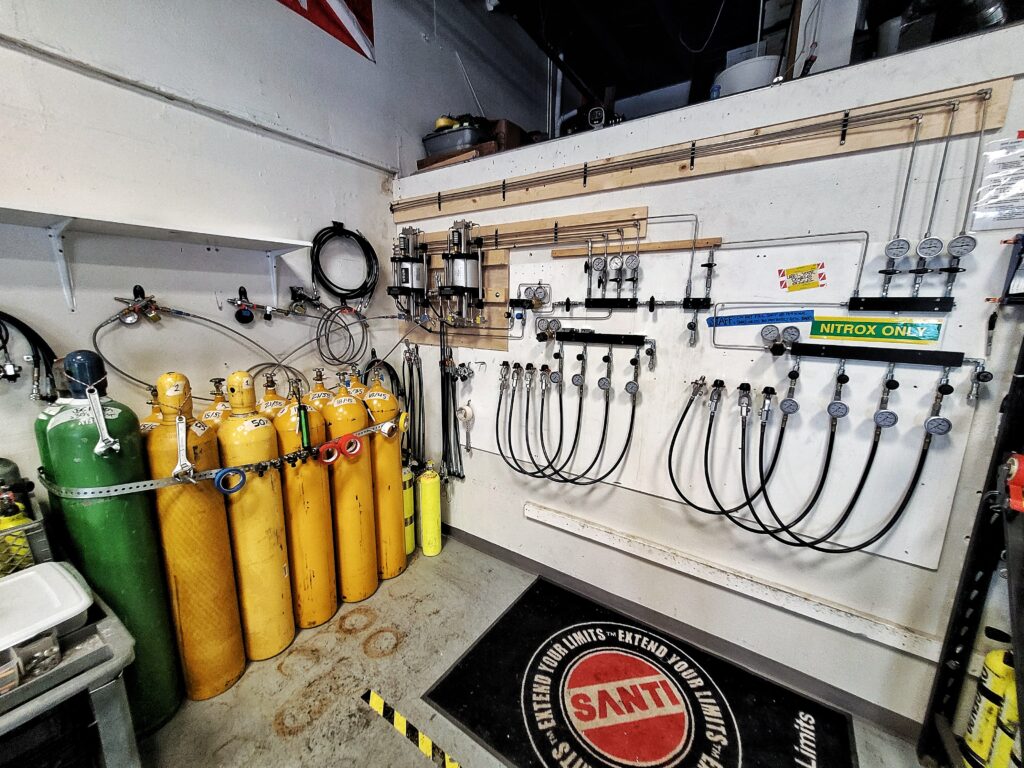 GUE Gas Blender DiveAlaska