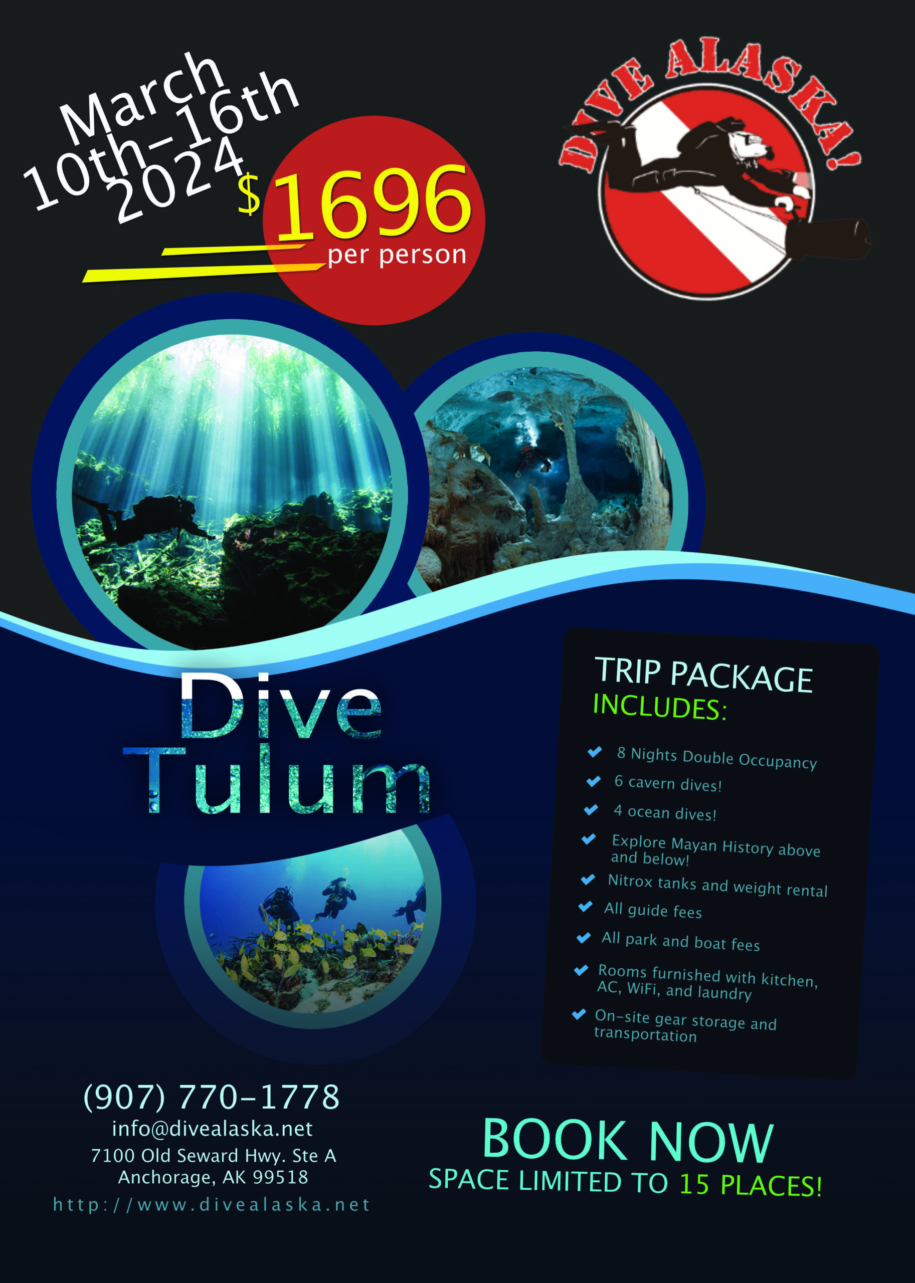 Tulum Brochure2024 DiveAlaska