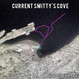 Aerial View of Smitty's Cove (Current)